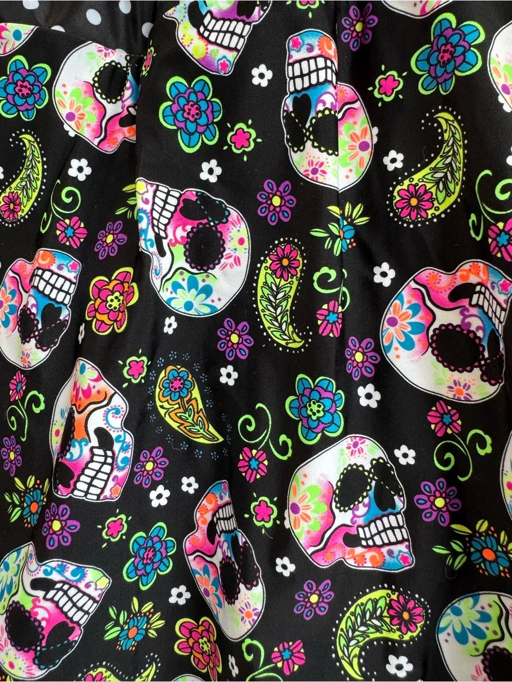 SPARKLE SKIRTS Skort - Day of the Dead